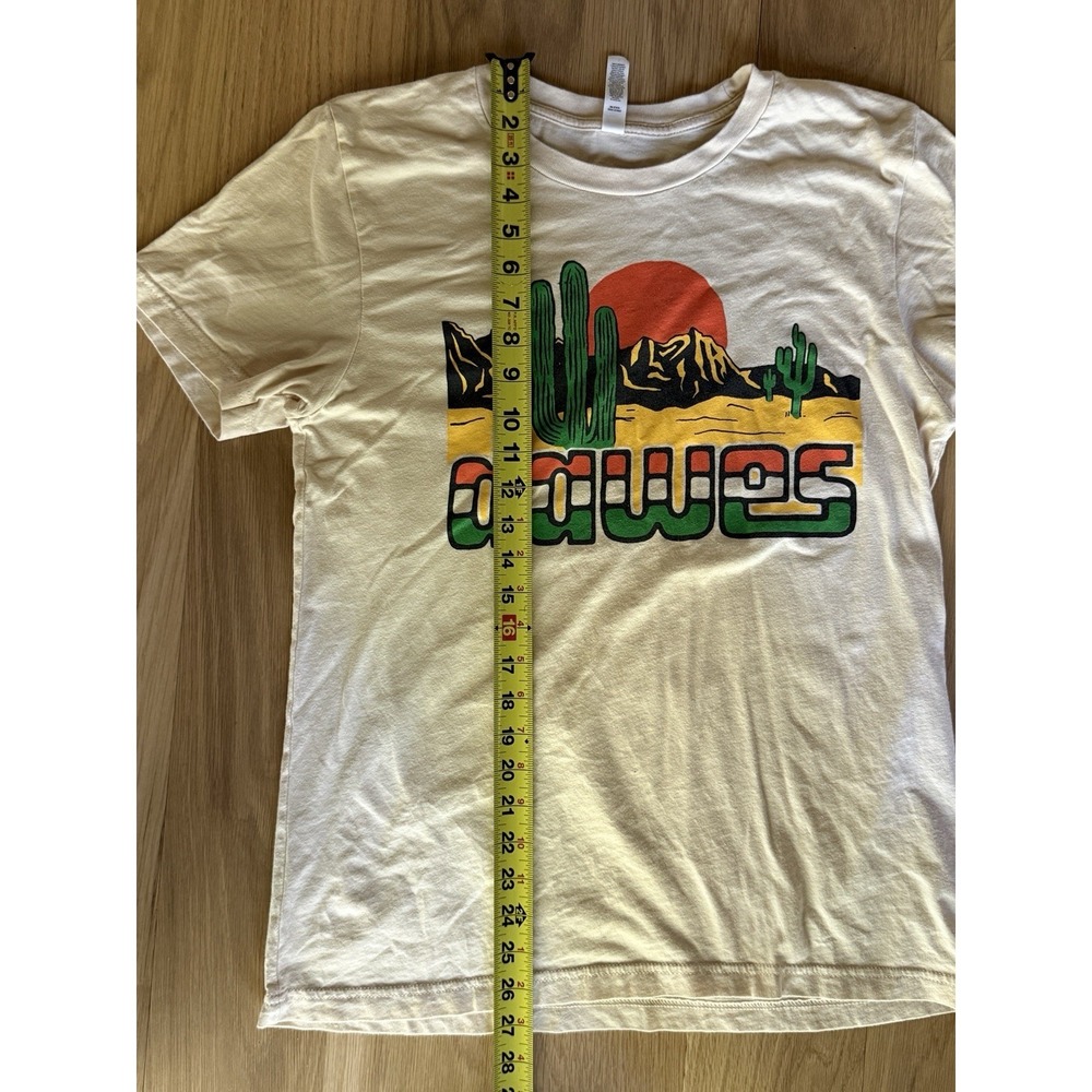 2019 Dawes Band Tour Shirt Cactus Sun Passwords Concert Graphic Tee M - Picture 5 of 8